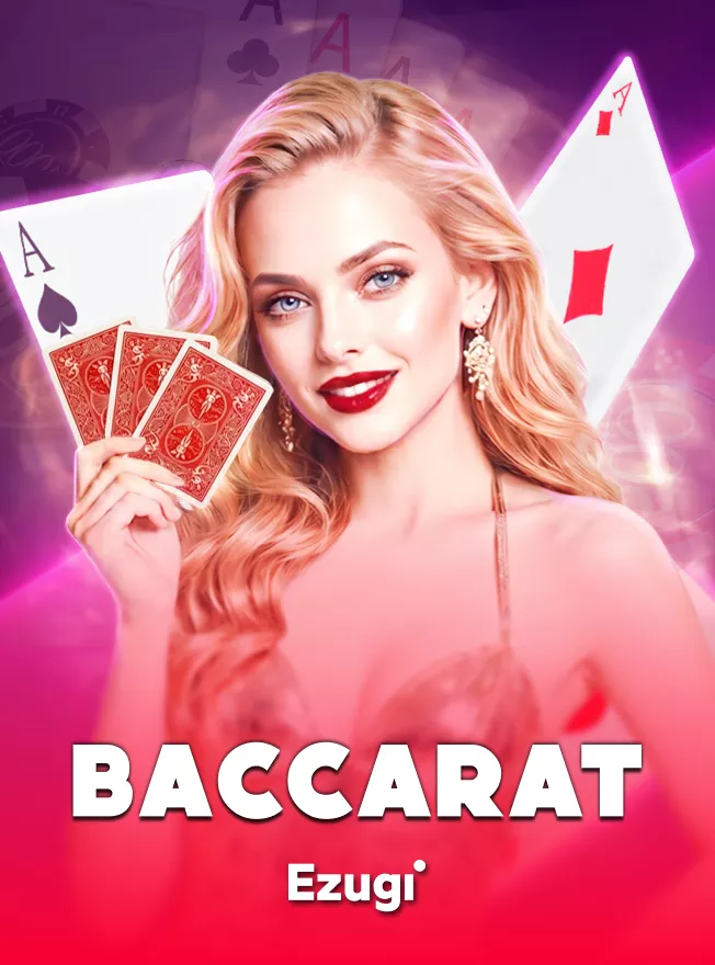 ภาพเกมไพ่ Baccarat คาสิโนสดระบบถ่ายทอดสดความคมชัดสูง